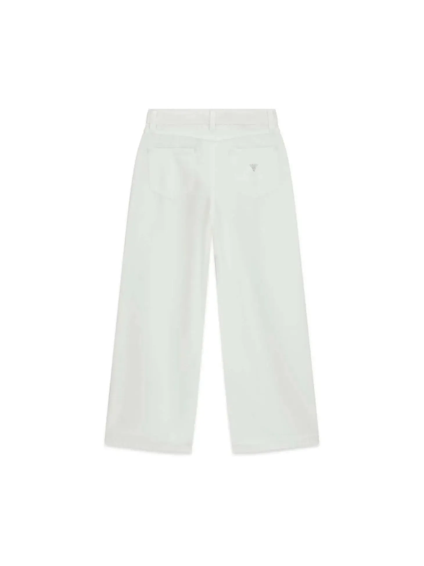 PANTALONE RAGAZZA - GUESS KIDS BIANCO - J6RB11 WH1T0