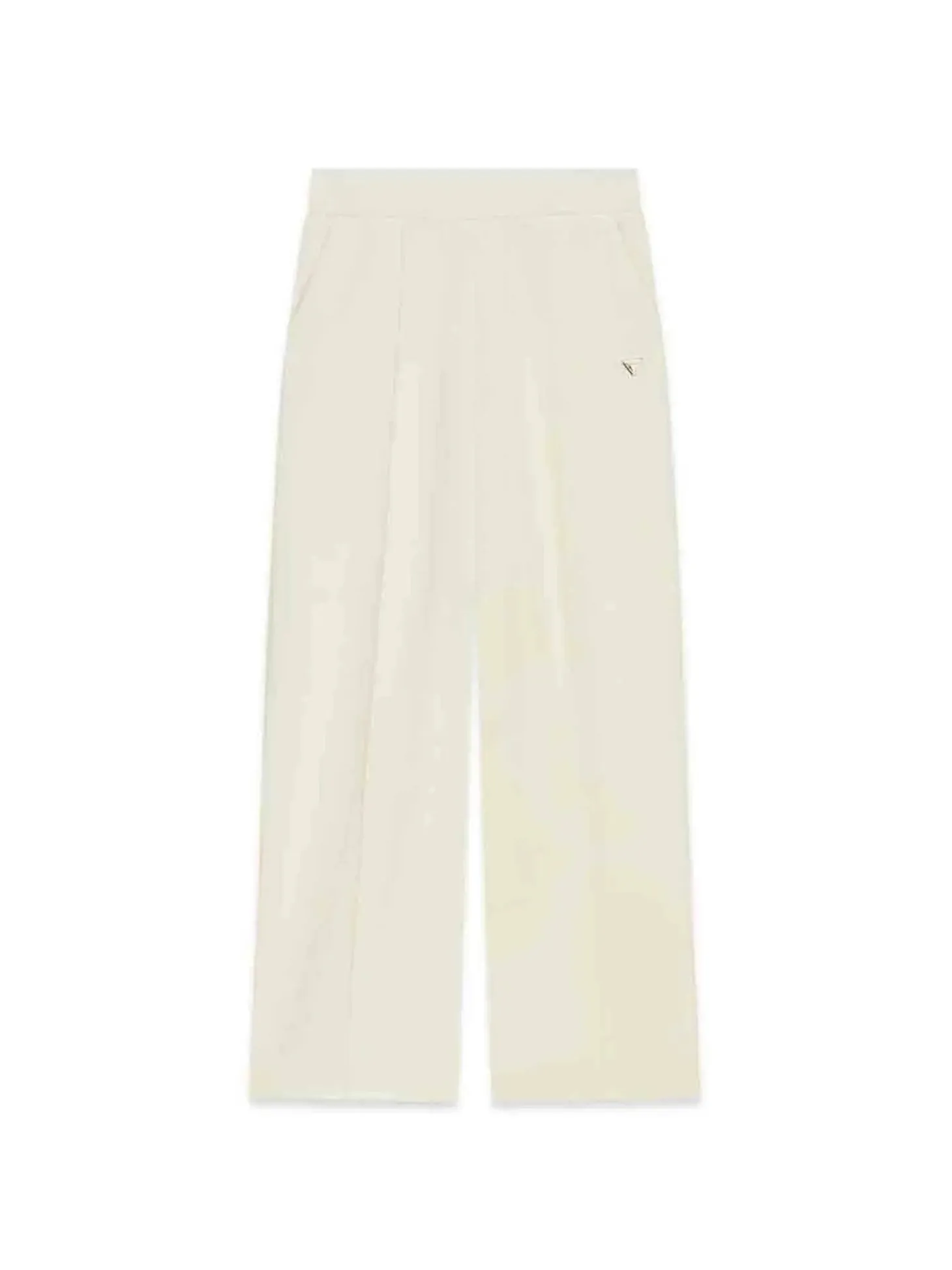 PANTALONE TUTA DONNA - GUESS ATHLEISURE BIANCO - V6YB18 K4315