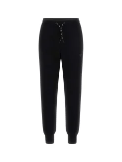 PANTALONE TUTA DONNA - GUESS ATHLEISURE NERO - V2YB18 K7UW2
