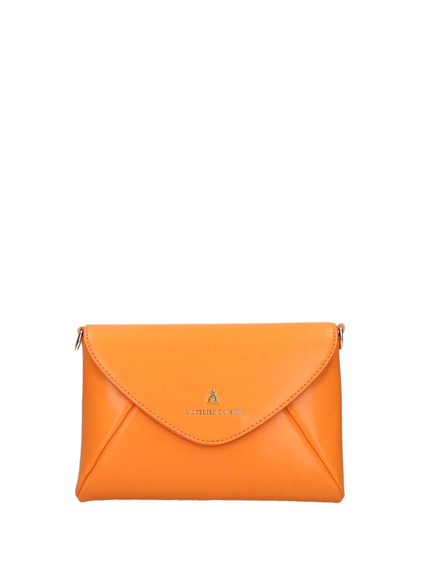 POCHETTE DONNA - ATELIER DU SAC ARANCIO - 19198-MAE-S6M-A