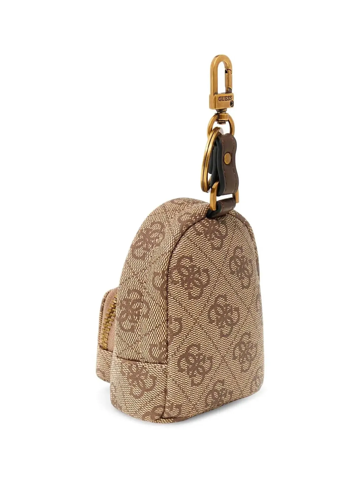 PORTA CHIAVI UOMO - GUESS BEIGE-MARRONE - RM5490 P6201