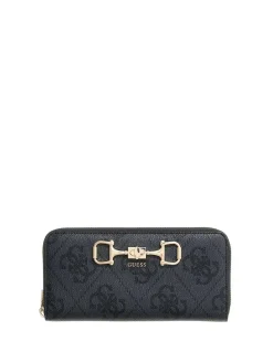 PORTAFOGLIO DONNA - GUESS CARBONE - SWOS99 24146