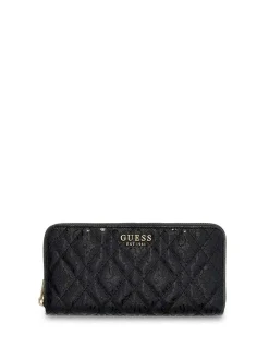 PORTAFOGLIO DONNA - GUESS NERO - SWGG96 28146