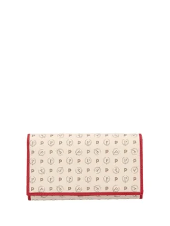 PORTAFOGLIO DONNA - POLLINI AVORIO-ROSSO - TE9000PP02Q11