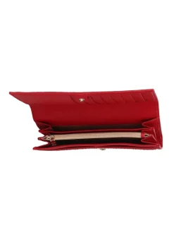 PORTAFOGLIO DONNA - POLLINI AVORIO-ROSSO - TE9000PP02Q11