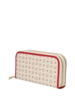 PORTAFOGLIO DONNA - POLLINI AVORIO-ROSSO - TE9002PP02Q11