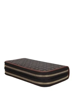 PORTAFOGLIO DONNA - POLLINI NERO-MARRONE - TE9002PP02Q11
