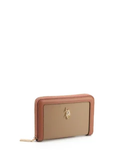 PORTAFOGLIO DONNA - US POLO ASSN. BEIGE - WEUHU6385WZC