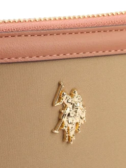 PORTAFOGLIO DONNA - US POLO ASSN. BEIGE - WEUHU6385WZC