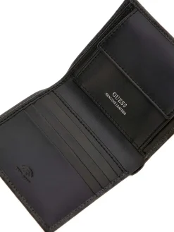 PORTAFOGLIO UOMO - GUESS NERO - SMVELE LEA22