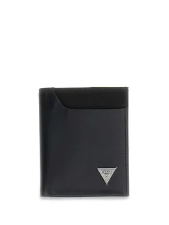 PORTAFOGLIO UOMO - GUESS NERO - SMBEHN LEA04