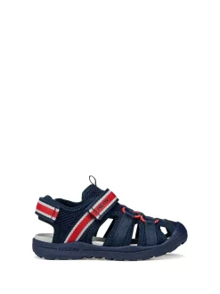 RAGNETTO RAGAZZO - GEOX NAVY-ROSSO - J555XA 01454