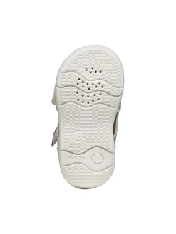 SANDALO BAMBINA - GEOX BIANCO-BLU - B556FC 05404