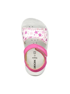 SANDALO BAMBINA - GEOX FUXIA-BIANCO - B455TB 05404