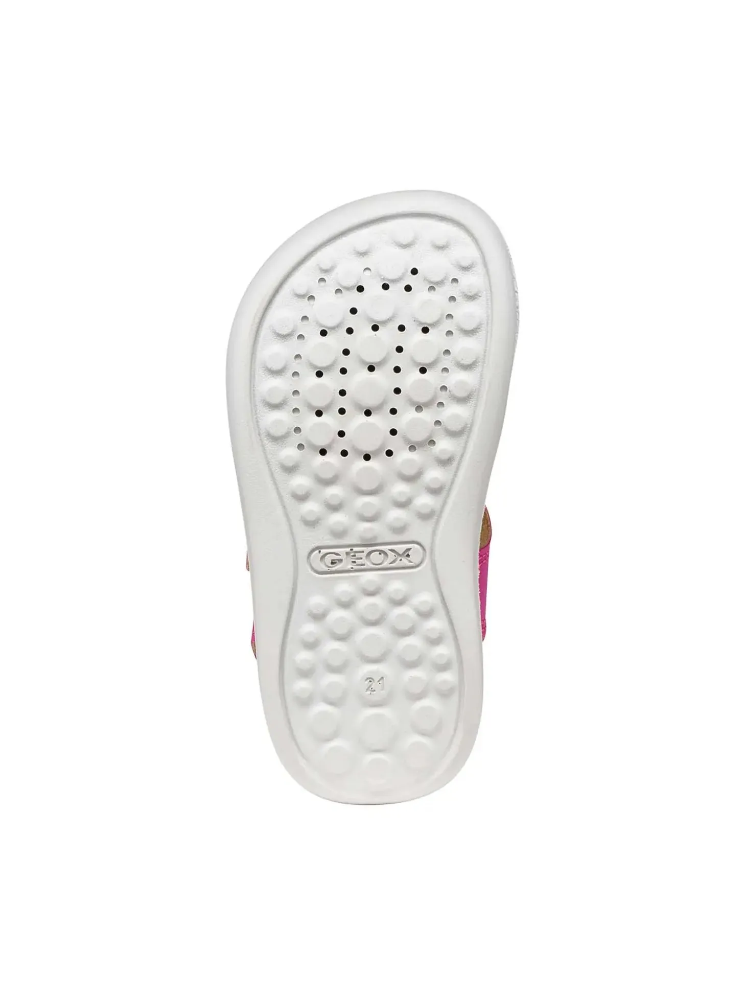 SANDALO BAMBINA - GEOX FUXIA-BIANCO - B455TB 05404