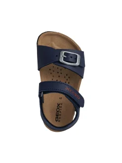 SANDALO BAMBINO - GEOX NAVY-ROSSO - B922QA 000BC