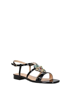 SANDALO DONNA - ALBANO VANITY NERO - AV7046