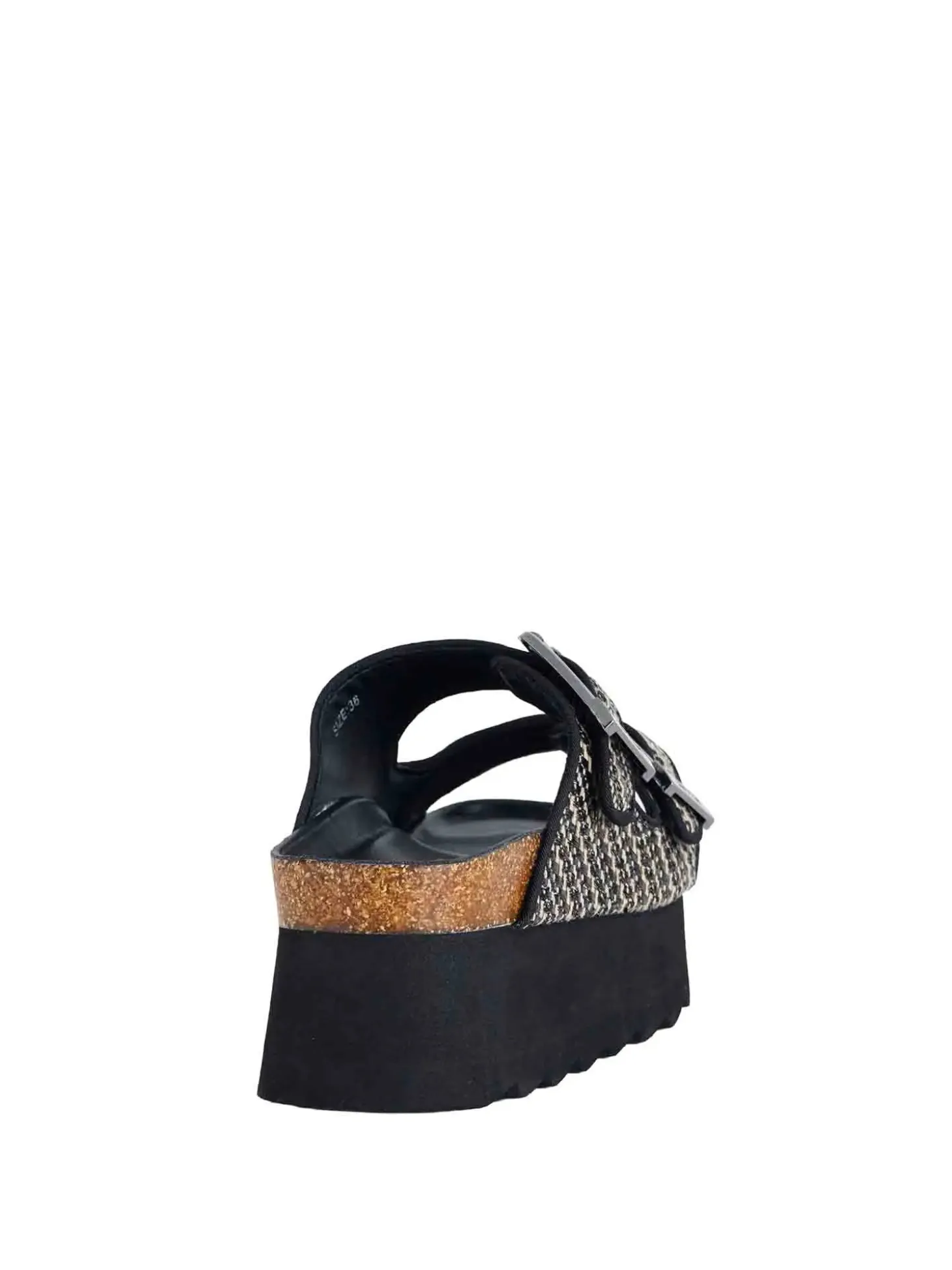 SANDALO DONNA - COLORS OF CALIFORNIA NERO - HC.BES600