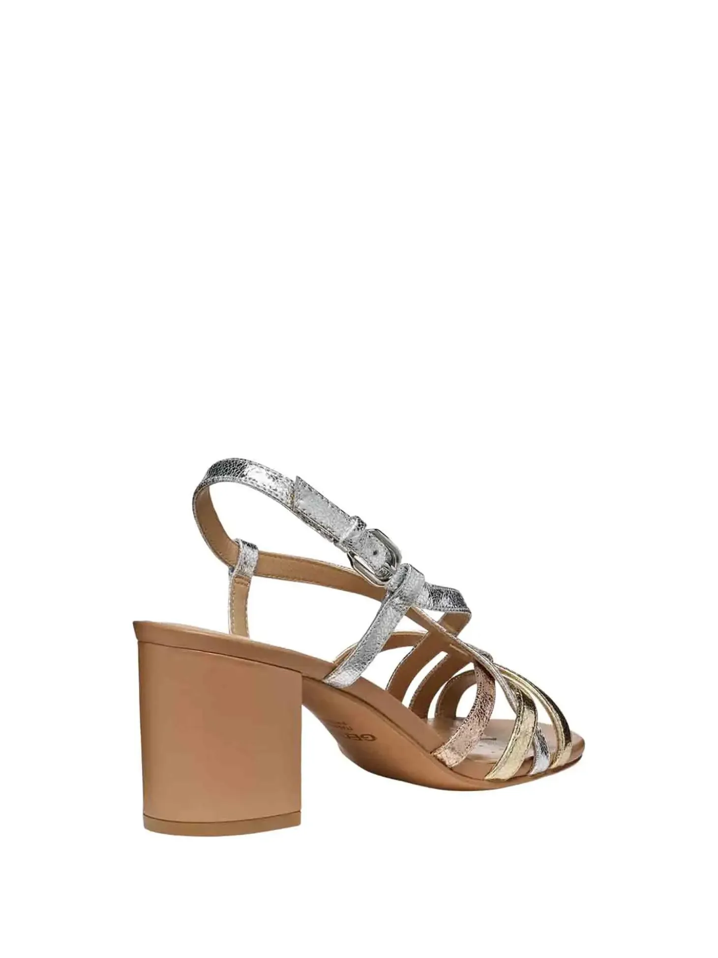 SANDALO DONNA - GEOX ARGENTO - D55YZB 0KYBN