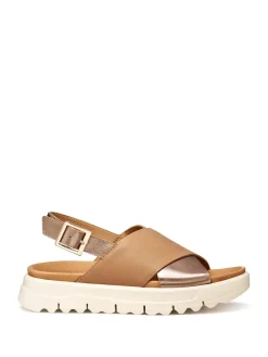 SANDALO DONNA - GEOX BEIGE - D45SZE 043CF