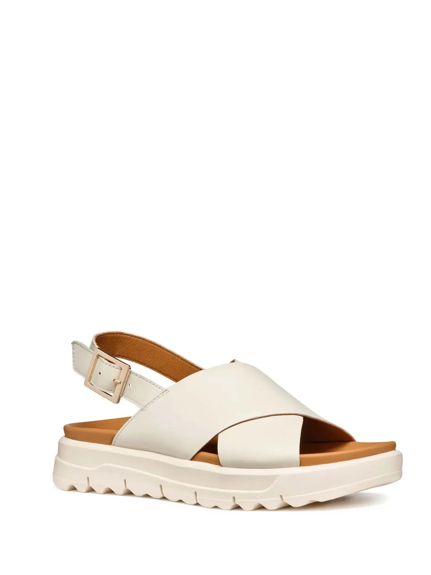 SANDALO DONNA - GEOX BIANCO - D45SZE 00085