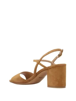 SANDALO DONNA - GEOX COGNAC - D65YZB 00021
