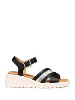 SANDALO DONNA - GEOX NERO - D550EG 05411