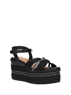 SANDALO DONNA - IKAROS NERO - 2544