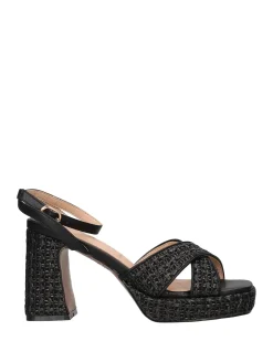 SANDALO DONNA - LOVE TO LOVE NERO - 4060
