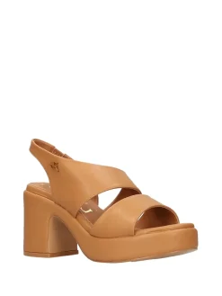 SANDALO DONNA - NAZARENO GABRIELLI CAMEL - 6121