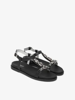 SANDALO DONNA - NERO GIARDINI NERO - E615931D