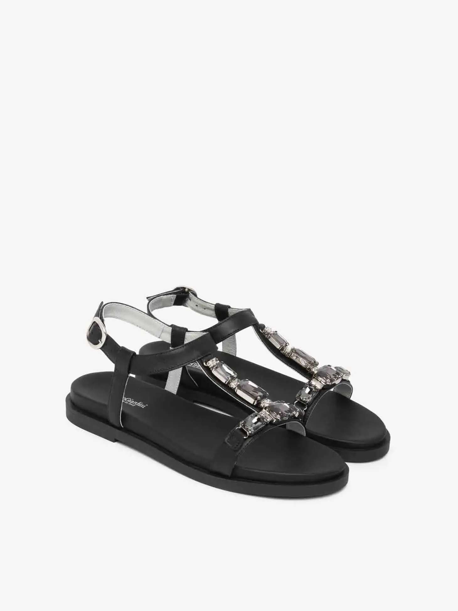 SANDALO DONNA - NERO GIARDINI NERO - E615931D
