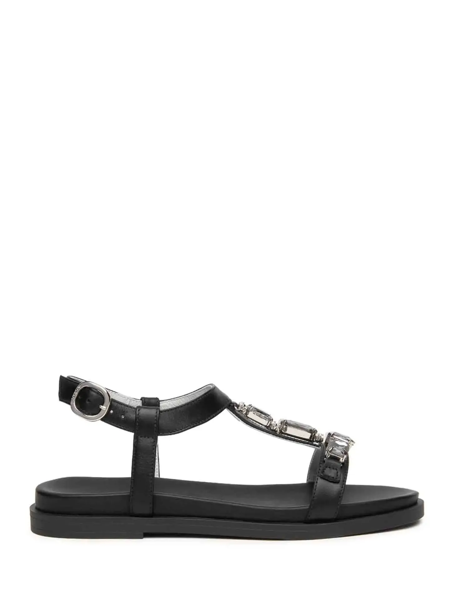 SANDALO DONNA - NERO GIARDINI NERO - E615931D