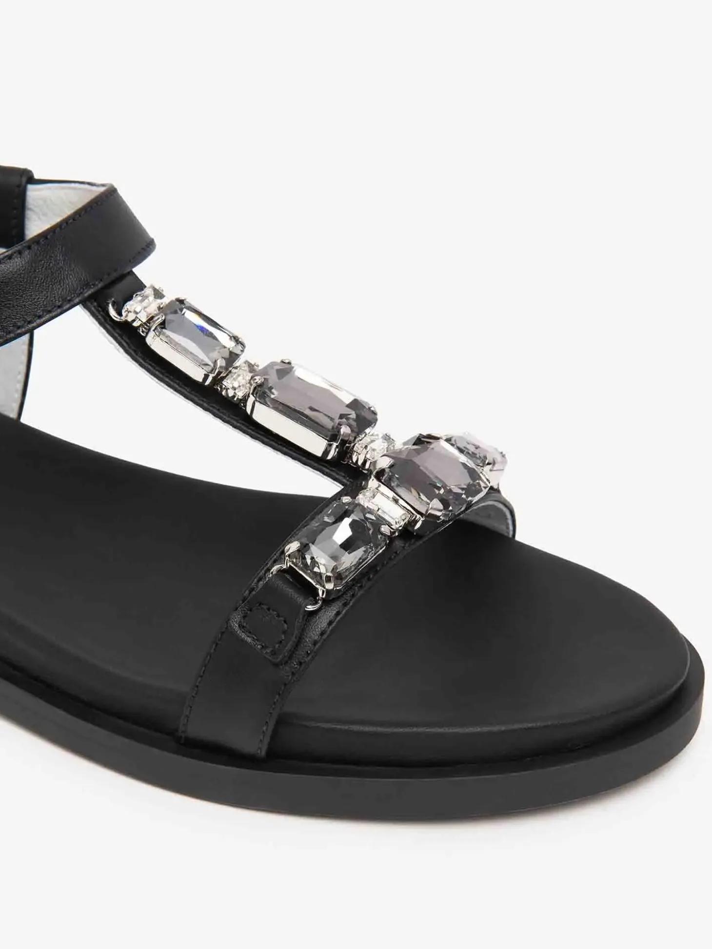 SANDALO DONNA - NERO GIARDINI NERO - E615931D