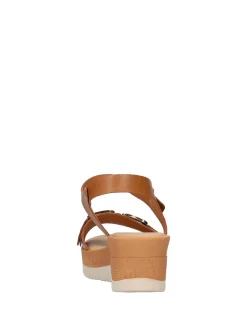 SANDALO DONNA - RIPOSELLA CUOIO - MARIELLA E WC02BX