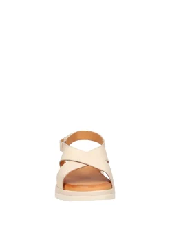 SANDALO DONNA - RIPOSELLA PANNA - BRUNA E WC00BX