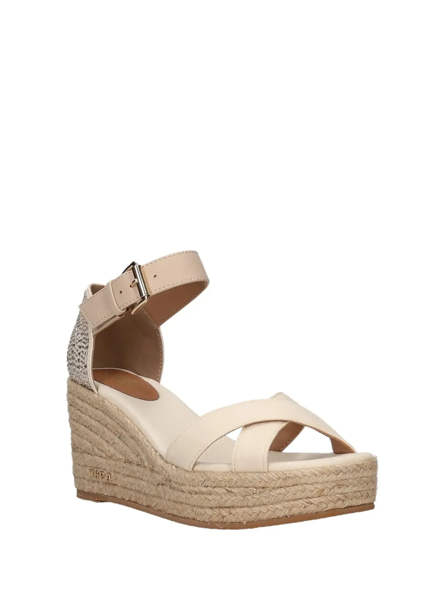 SANDALO DONNA - US POLO ASSN. BEIGE - ALYSSA025W/6C1