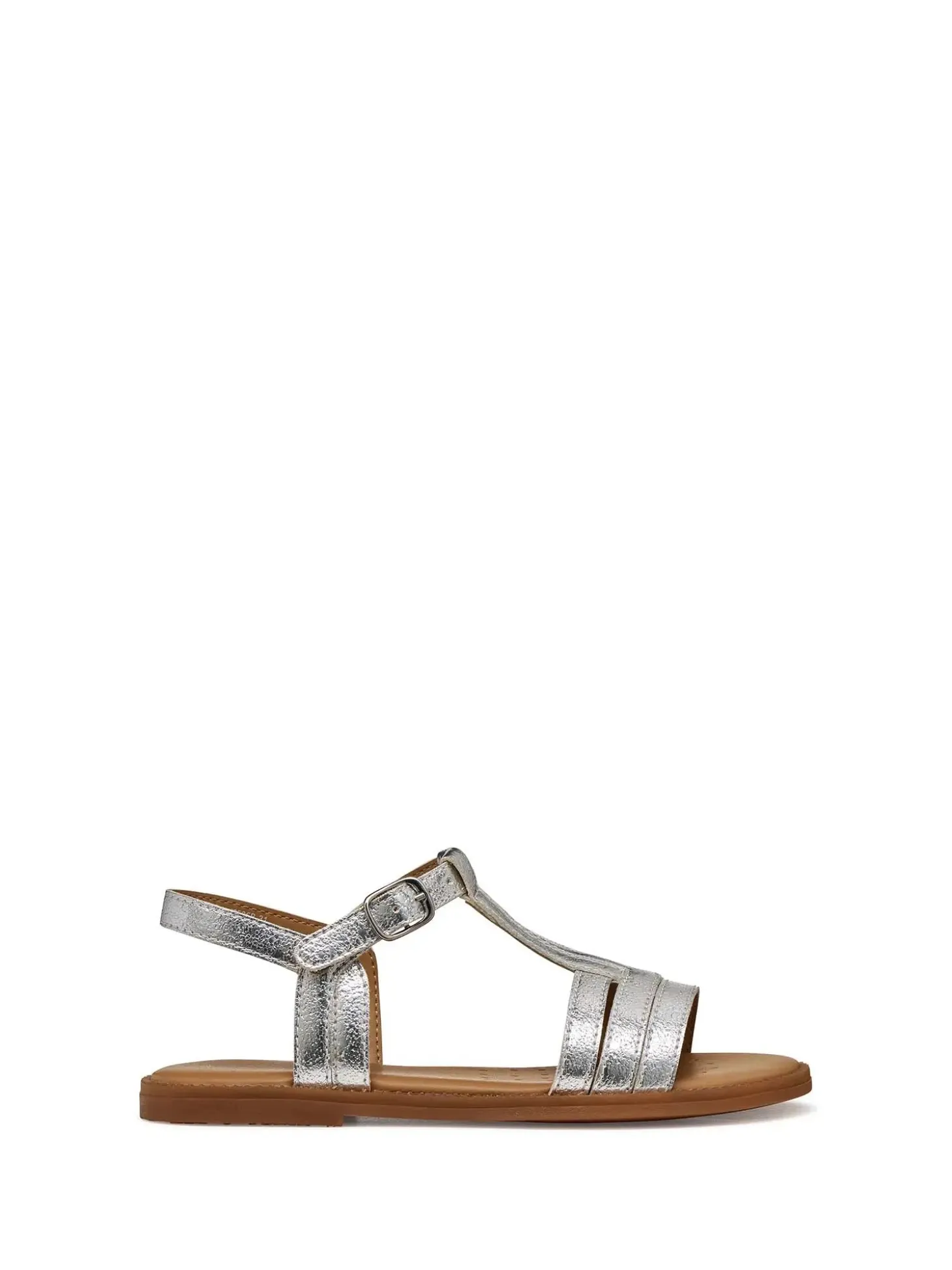 SANDALO RAGAZZA - GEOX ARGENTO - J6535B 000BN