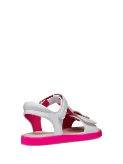 SANDALO RAGAZZA - GEOX BIANCO-FUXIA - J65P1C 000HH