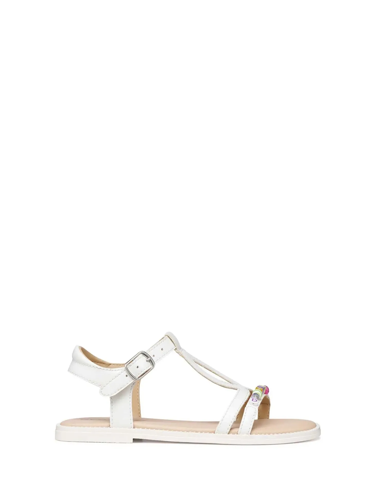 SANDALO RAGAZZA - GEOX BIANCO - J6535H 000BC