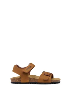 SANDALO RAGAZZO - GEOX MARRONE - J028LB 0002V