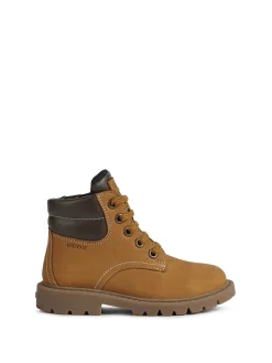 SCARPONCINO RAGAZZO - GEOX GIALLO-MARRONE - J16FAB 032BC