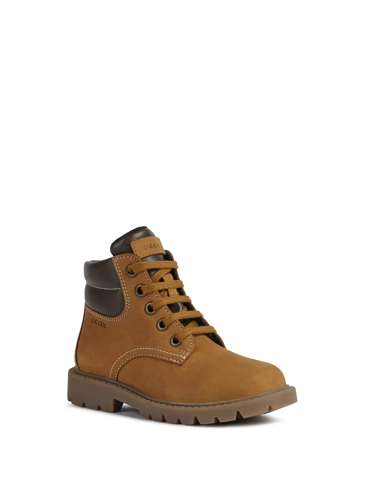 SCARPONCINO RAGAZZO - GEOX GIALLO-MARRONE - J16FAB 032BC