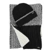 SCIARPA + CAPPELLO DONNA - GAUDI NERO - V6AI-13179