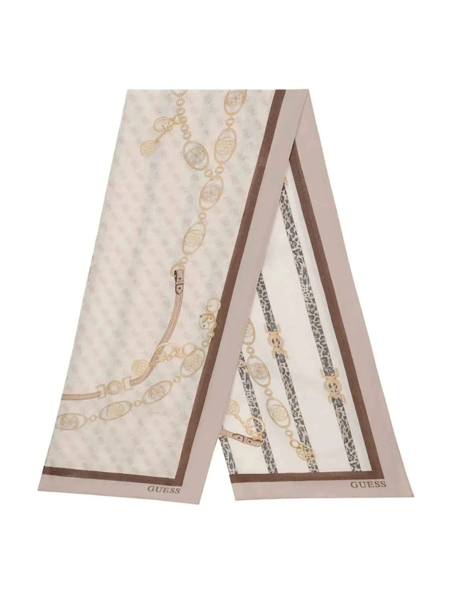 SCIARPA DONNA - GUESS TAUPE - AW5532 VIS03