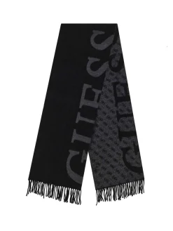 SCIARPA UOMO - GUESS NERO - AM9667 POL03