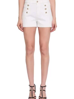 SHORT DONNA - GAUDI JEANS BIANCO - 611BD25044