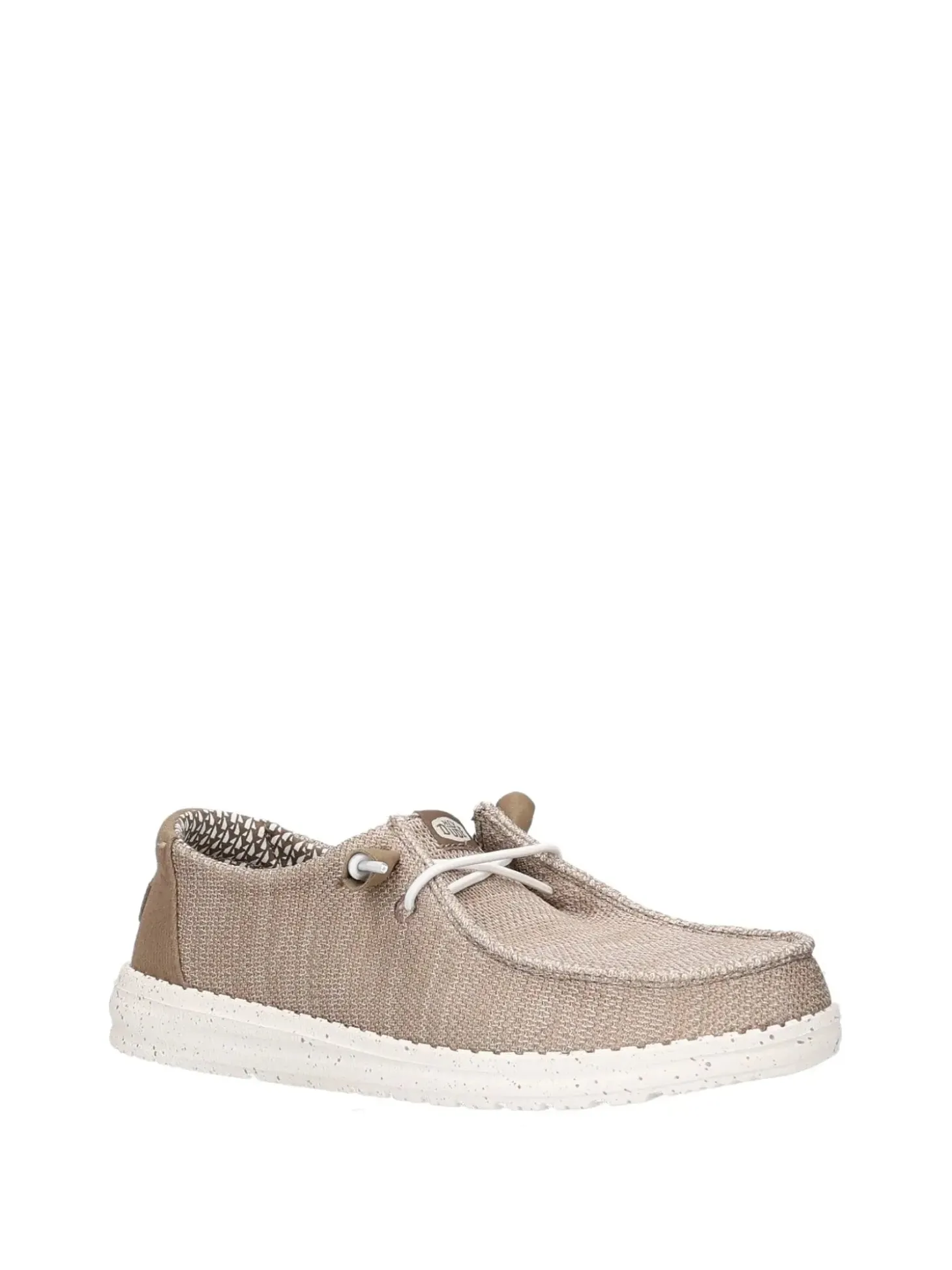 SLIP ON DONNA - HEY DUDE BEIGE - HD.41878