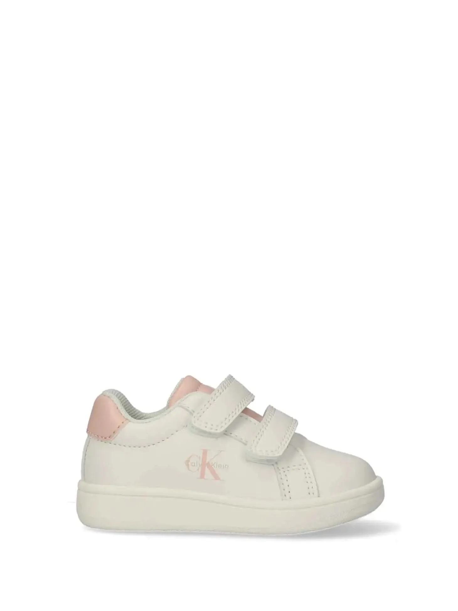 SNEAKERS BAMBINA - CALVIN KLEIN BIANCO-NUDO - V1A9-83206-1355