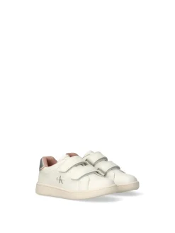 SNEAKERS BAMBINA - CALVIN KLEIN BIANCO-NUDO - V1A9-83382-1355